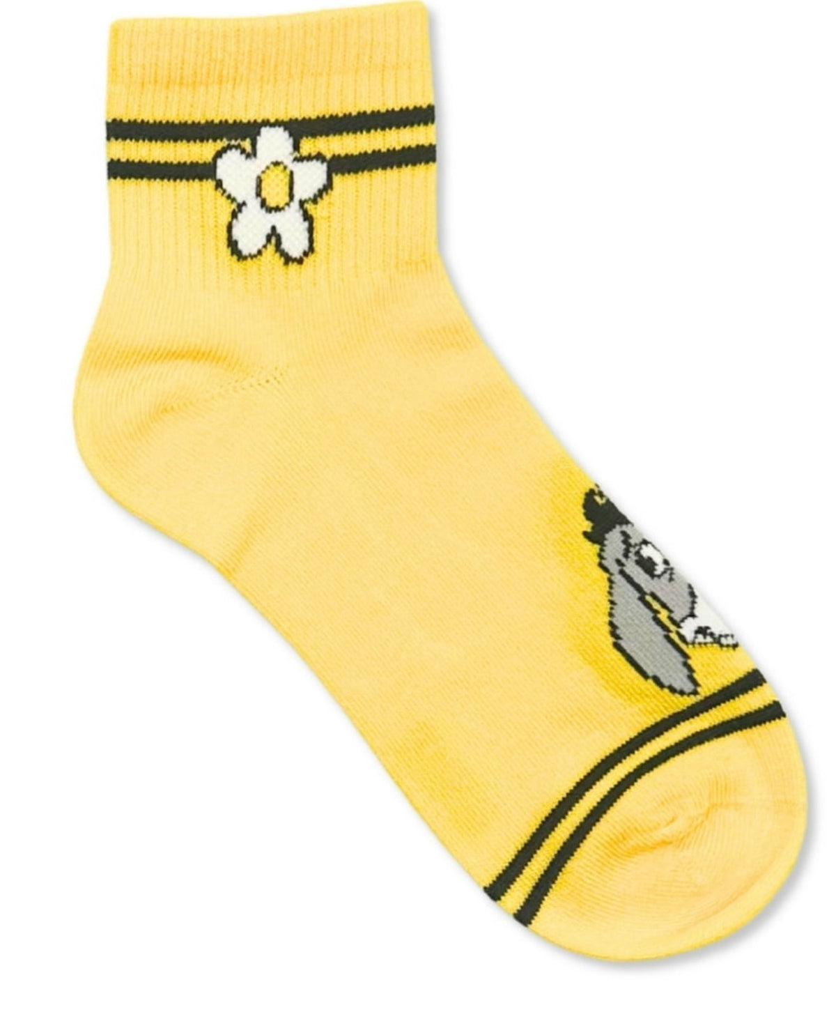 Disney Winnie The Pooh Ladies 2 Pair Of Crew Socks Eyeore & Honey Bee