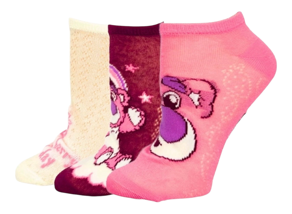 Disney TOY STORY Ladies 3 Pair Of LOTS-O-HUGGIN’ Bear No Show Socks