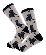 BLACK LABRADOR Dog Adult Unisex Socks By E&S Pets Choose Style