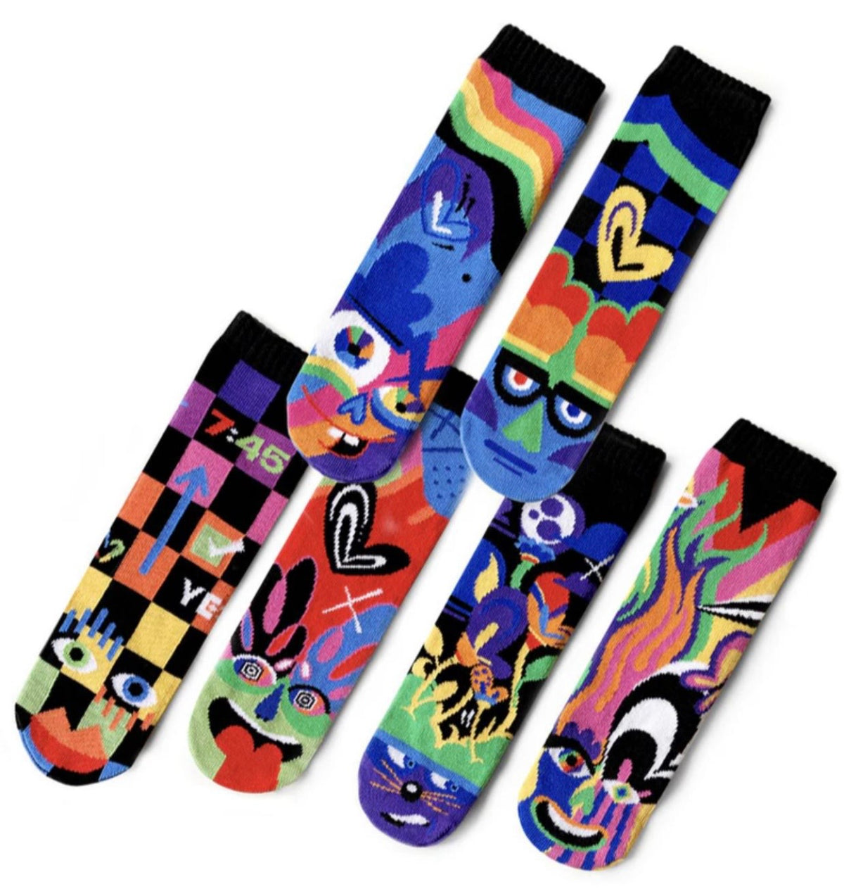 PLANNER & SPONTANEOUS Unisex Toddler & Kids Socks (Choose Size) - Novelty Socks And Slippers