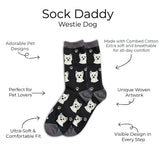 WESTIE Dog Adult Unisex Socks By E&S Pets Choose Style