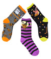 SPONGEBOB SQUAREPANTS Ladies 3 Pair Of HALLOWEEN Socks ‘SPONGEBOO’