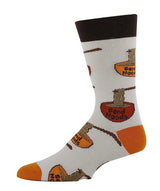 SEND NOODS Men’s RAMEN NOODLES Socks OOOH YEAH Brand