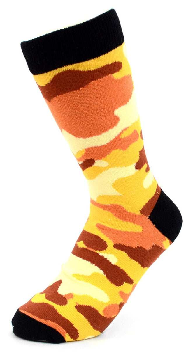 PARQUET Brand Ladies CAMOFLAUGE Socks (CHOOSE COLOR) - Novelty Socks And Slippers