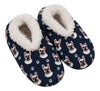 FRENCH BULLDOG Ladies Non-Slip Slippers COMFIES BRAND By E&S Pets