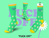 COOL SOCKS Brand Unisex FUCK OFF Socks - Novelty Socks And Slippers