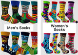 FABDAZ Brand Ladies WORKIN’ HARDER THAN AN UGLY STRIPPER’ SOCKS - Novelty Socks And Slippers
