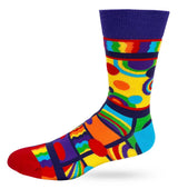 FABDAZ Brand Men’s PRIDE Socks COME OUT COME OUT WHEREVER YOU ARE - Novelty Socks And Slippers
