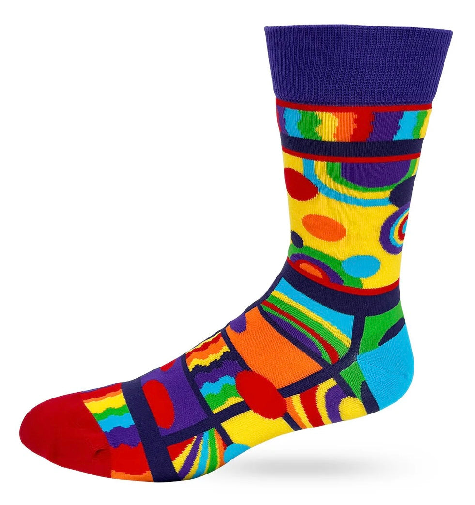 FABDAZ Brand Men’s PRIDE Socks COME OUT COME OUT WHEREVER YOU ARE - Novelty Socks And Slippers