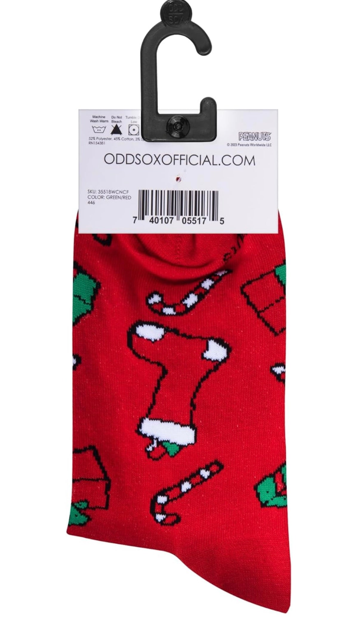PEANUTS Unisex CHRISTMAS Socks ‘SNOOPY CLAUS’ COOL SOCKS Brand 'HO HO HO' - Novelty Socks And Slippers