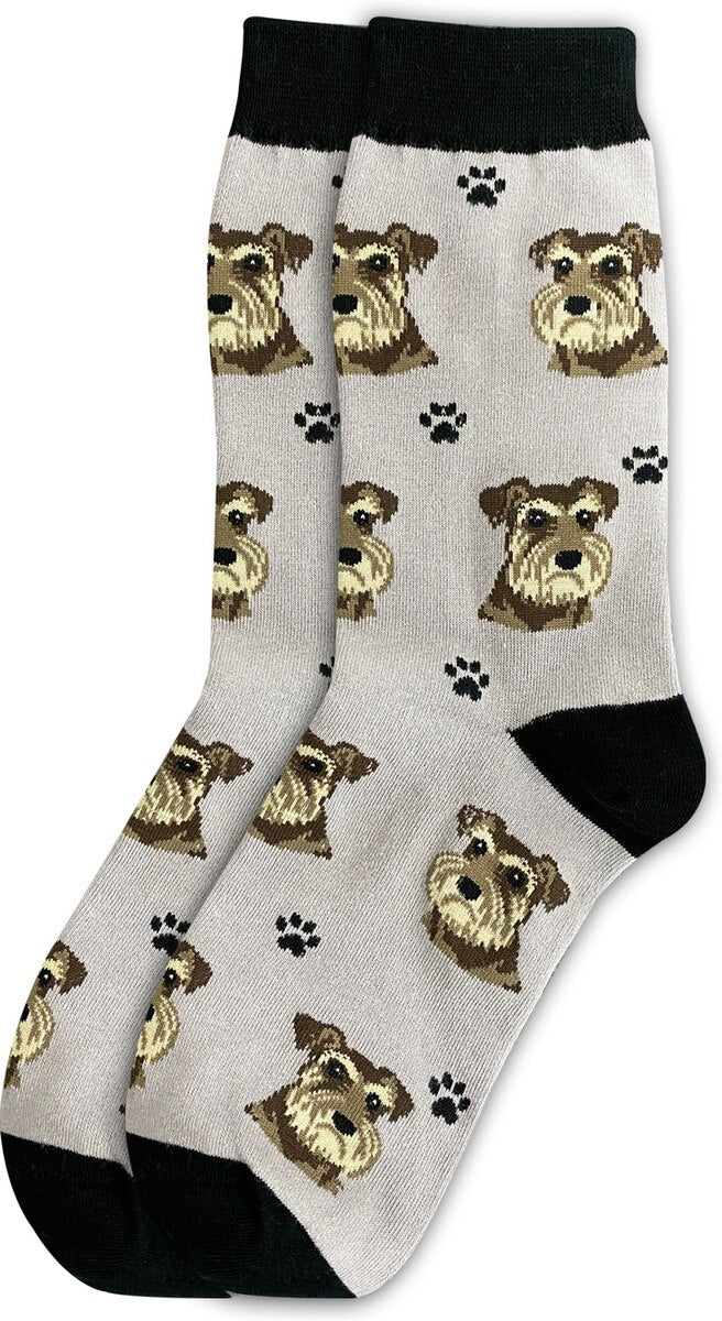 SCHNAUZER Dog Adult Unisex Socks By E&S Pets Choose Style