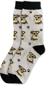SCHNAUZER Dog Adult Unisex Socks By E&S Pets Choose Style