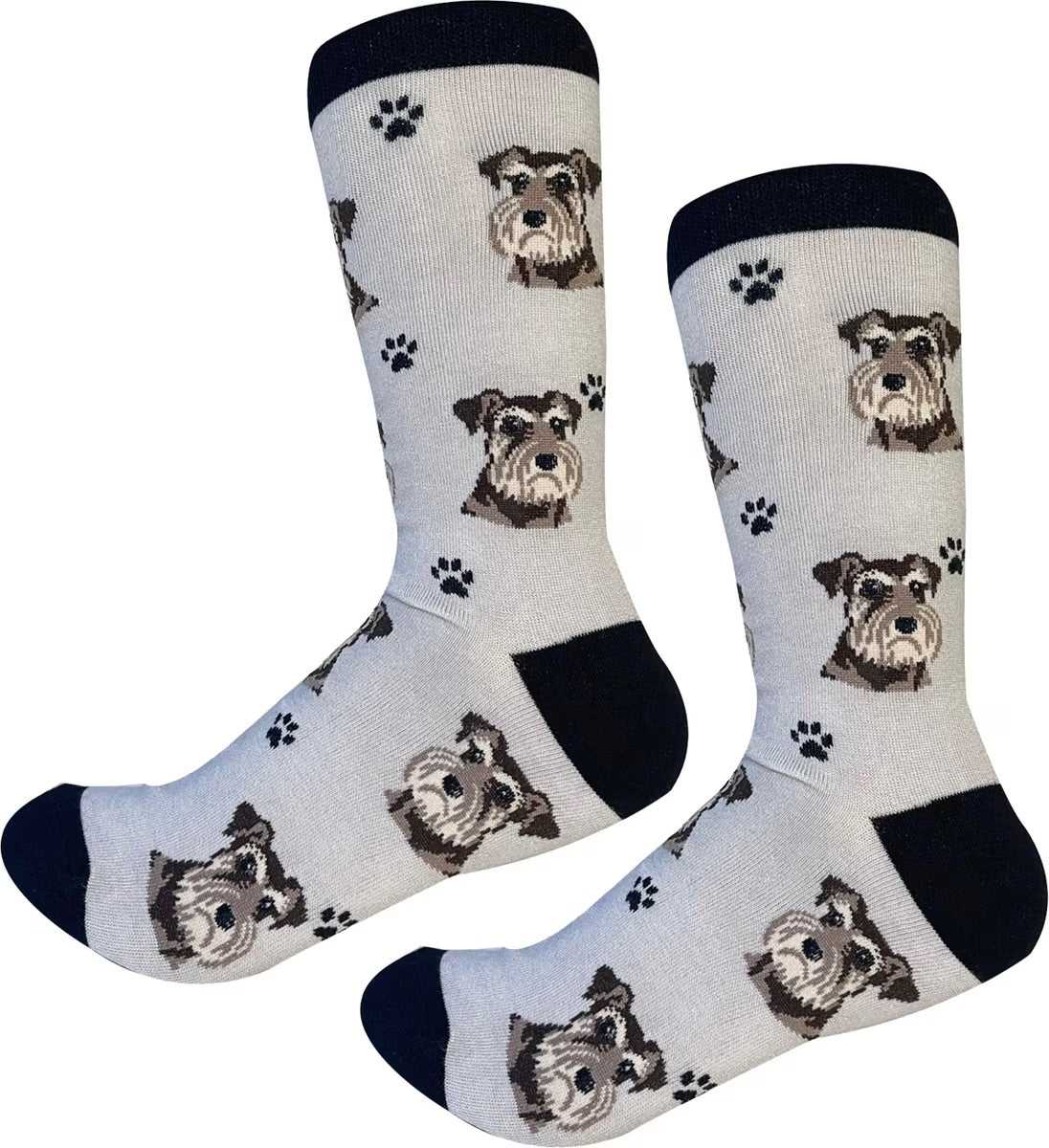 SCHNAUZER Dog Adult Unisex Socks By E&S Pets Choose Style