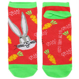 LOONEY TUNES Ladies 5 Pair Of Ankle Socks BIOWORLD Brand 'BE LOONEY'