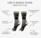 DOBERMAN Dog Adult Unisex Socks By E&S Pets Choose Style