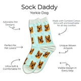 YORKIE Dog Adult Unisex Socks By E&S Pets Choose Style