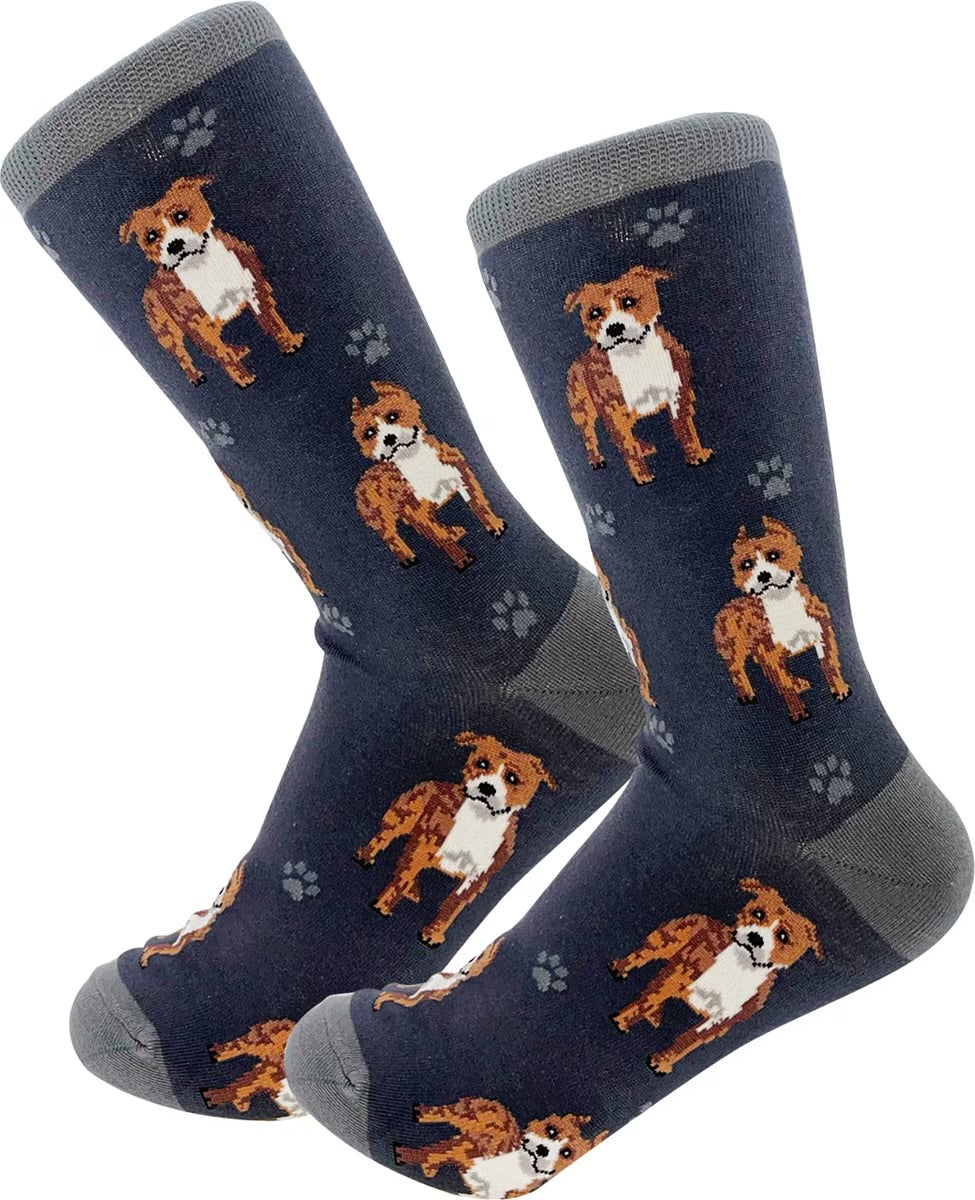 PIT BULL Dog Adult Unisex Socks By E&S Pets Choose Style