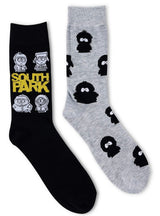 SOUTH PARK Men’s 2 Pair Of Socks Kyle, Eric, Stan, Kenny - Novelty Socks And Slippers