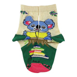 KOALA BEAR READING Unisex Kids Socks Kids Age 3-5 Shoe Size 7-12 SOCK PANDA Brand - Novelty Socks And Slippers