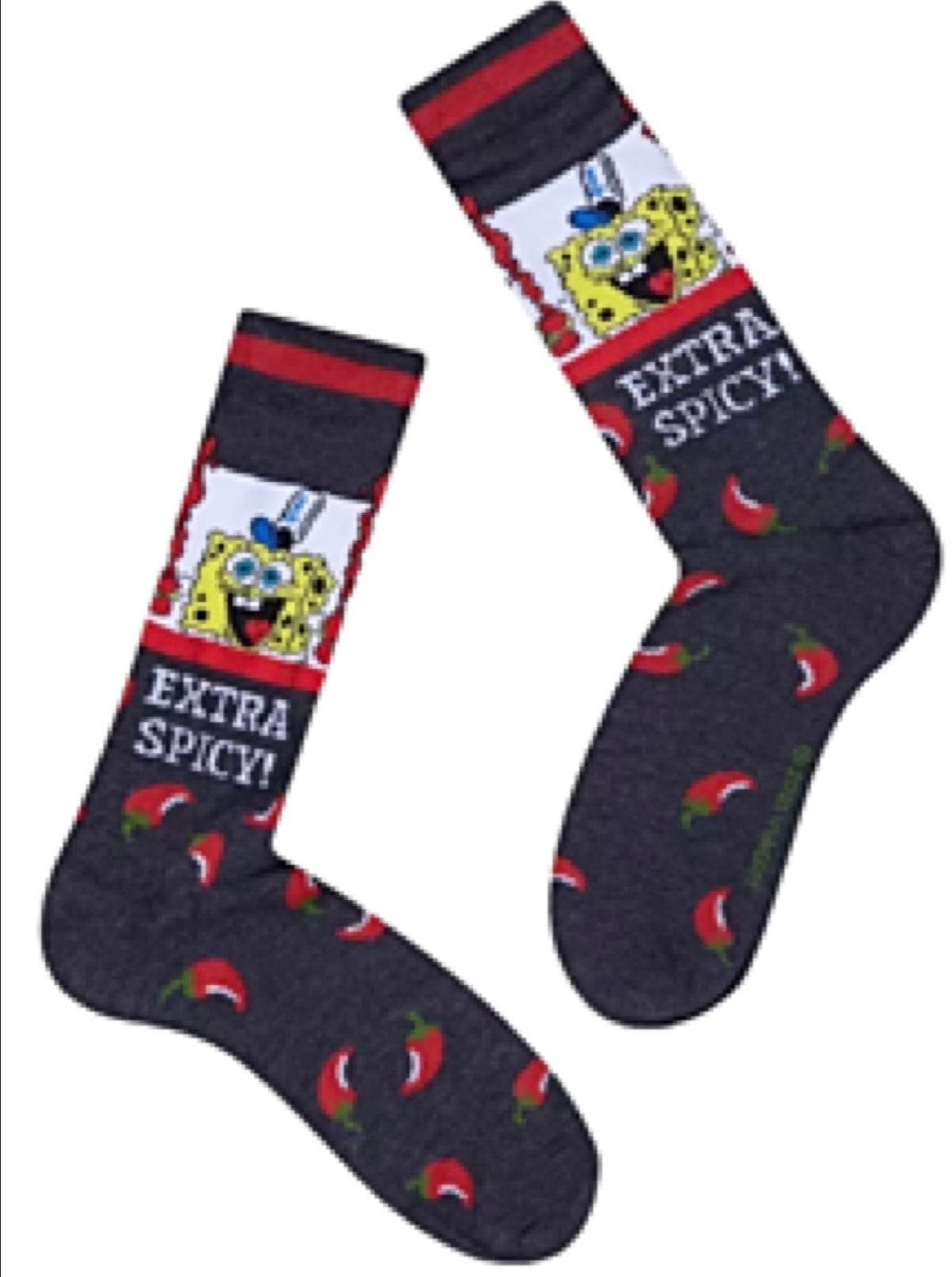 SPONGEBOB SQUAREPANTS Men's Socks Nickelodeon Choose From 40+ Styles