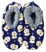 GOLDENDOODLE Dog Ladies Non-Slip Slippers COMFIES BRAND By E&S Pets - Novelty Socks And Slippers