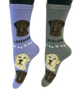 LABRADOR RETRIEVER Dog Ladies 2 Pair Of Socks FOOZYS Brand