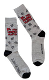 JURASSIC WORLD Movie Men’s Socks ‘WE ARE BEING HUNTED’ - Novelty Socks And Slippers