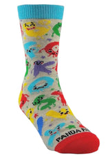 ALPHABET Colorful Letters Unisex Kids Socks Age 3-5 SOCK PANDA Brand - Novelty Socks And Slippers