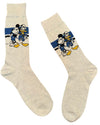 DISNEY MICKEY MOUSE & DONALD DUCK Men's Socks - Novelty Socks And Slippers