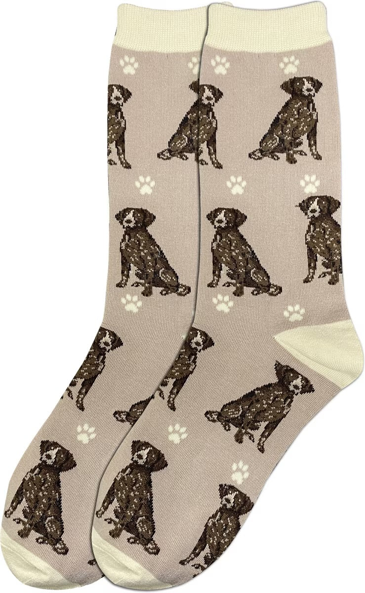GERMAN SHORTHAIRED POINTER Dog Adult Unisex Socks Choose Style