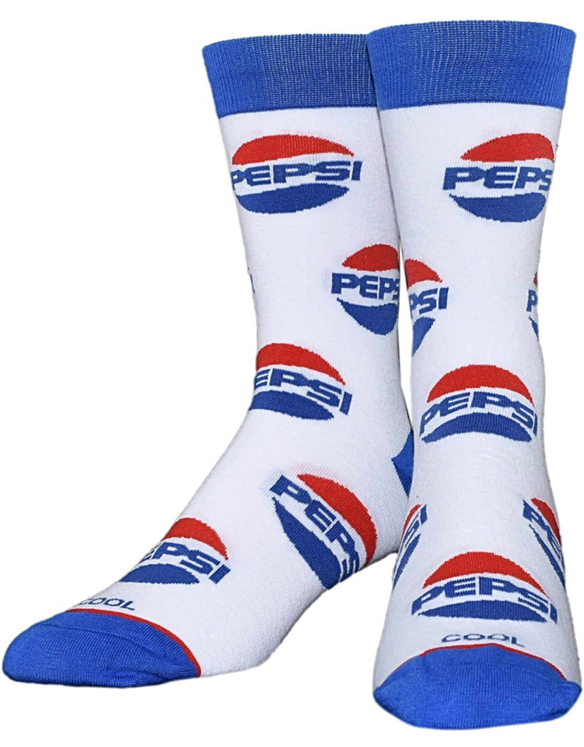 PEPSI LOGO All Over Unisex Socks COOL SOCKS Brand - Novelty Socks for Less
