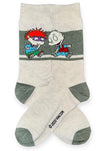 RUGRATS Men’s CHUCKIE & TOMMY PICKLES Socks - Novelty Socks And Slippers