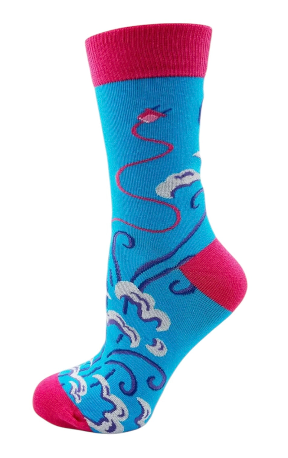 I GIVE THE BEST BLOW JOBS LADIES HAIR STYLIST SOCKS FABDAZ BRAND - Novelty Socks And Slippers
