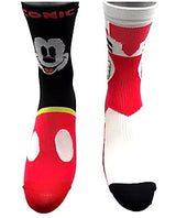 DISNEY Men’s MICKEY MOUSE 2 Pair Of Active Fit Socks Says ‘ICONIC’ - Novelty Socks And Slippers