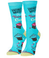 FRESHLY BAKED SHUT THE FUCCUP-CAKES LADIES SOCKS COOL SOCKS BRAND