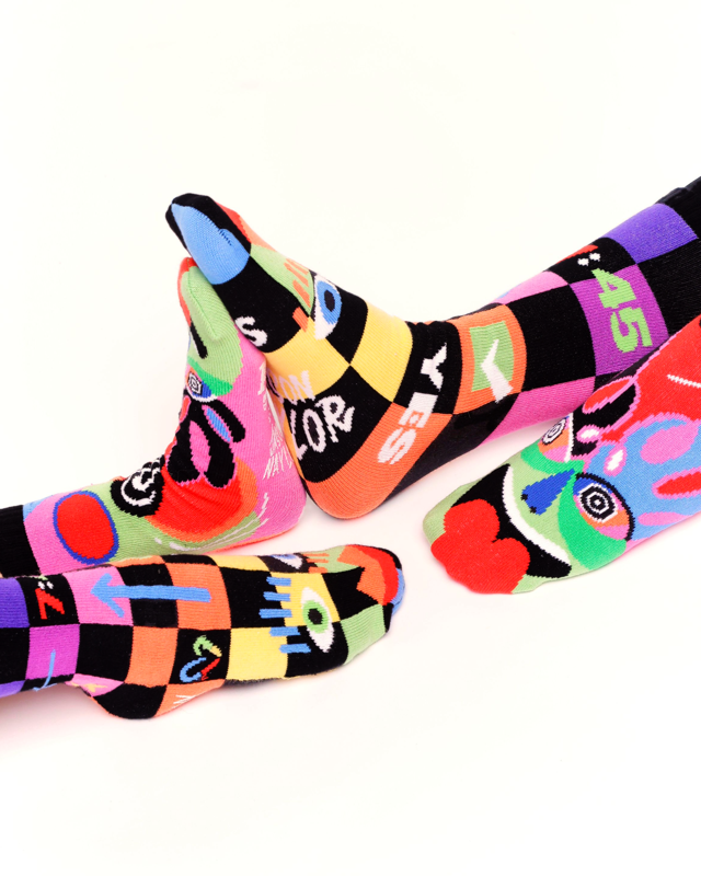 PLANNER & SPONTANEOUS Unisex Toddler & Kids Socks (Choose Size) - Novelty Socks And Slippers