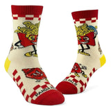 FRENCH FRIES Kids Unisex Socks (Choose Size) Sock Panda Brand - Novelty Socks And Slippers