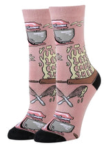 LET’S BAKE SHIT Ladies Socks OOOH YEAH Brand