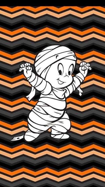 CASPER THE FRIENDLY GHOST LADIES 2 Pair Of HALLOWEEN Socks