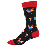 SOCKSMITH Brand Men’s ROOSTER & LOLLIPOP Socks ‘COCK SUCKER’ - Novelty Socks And Slippers