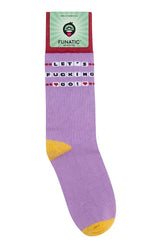 LET’S FUCKING GO Taylor Swift FRIENDSHIP BRACELET Adult Unisex Socks FUNATIC Brand