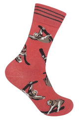 FUNATIC BRAND Unisex SLOTH Socks Sloths All Over - Novelty Socks And Slippers