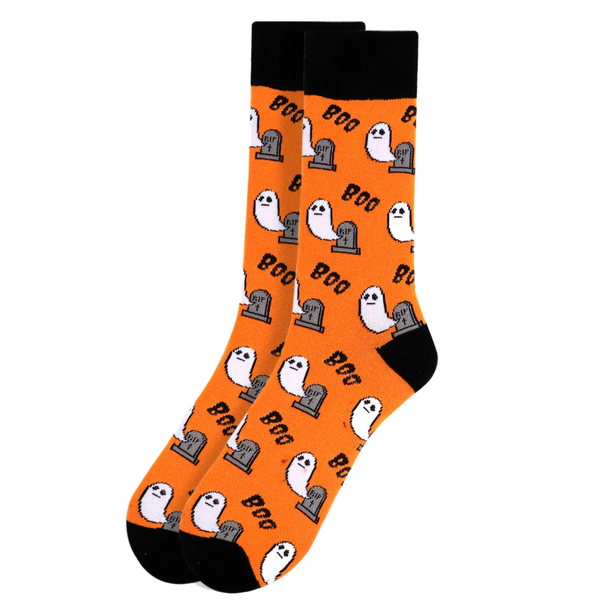 Halloween Men's Crew Socks Parquet Brand (CHOOSE FROM 15+ STYLES)
