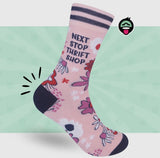 NEXT STOP THRIFT SHOP Adult Unisex Socks FUNATIC Brand - Novelty Socks And Slippers