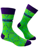 WOMEN LOVE MY SHAFT Men’s GOLF Socks FABDAZ BRAND - Novelty Socks And Slippers