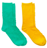 PEANUTS Ladies 2 Pair Of SNOOPY & WOODSTOCK Socks BIOWORLD Brand - Novelty Socks And Slippers