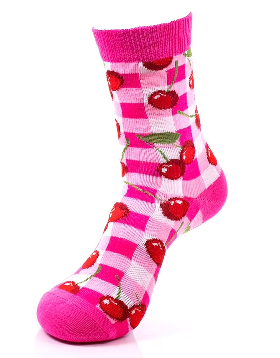 CHERRIES Ladies Socks PARQUET Brand