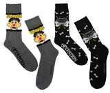 HASBRO OPERATION Board Game Men's 2 PAIR OF SOCKS ‘BUZZED’ 'FEELIN' KINDA FUNNY' - Novelty Socks And Slippers