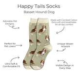 BASSET HOUND Dog Adult Unisex Socks By E&S Pets Choose Style
