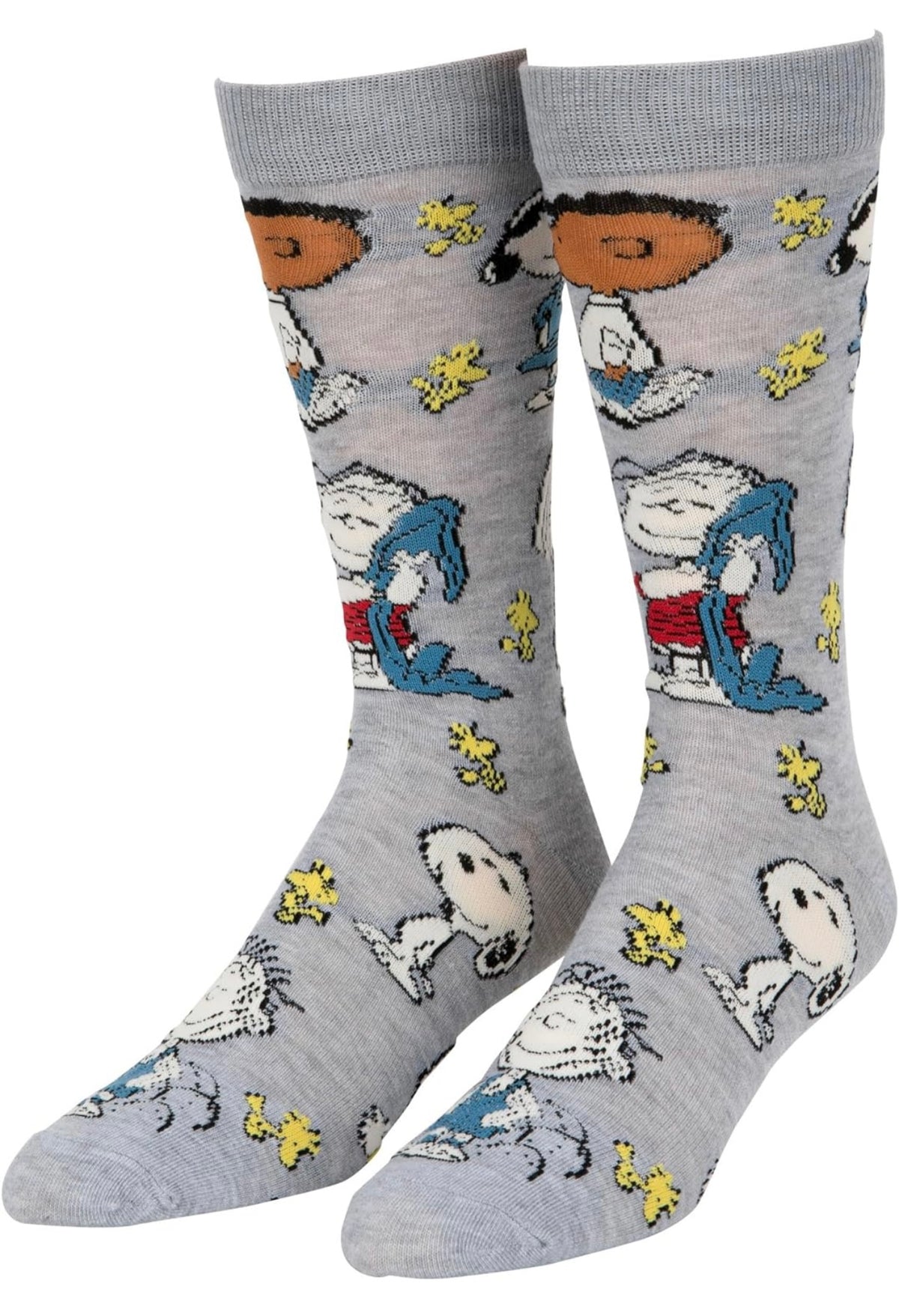 PEANUTS GANG MEN’S SOCKS CHARLIE BROWN, FRANKLIN, LUCY, SALLY, LINUS, PIG-PEN - Novelty Socks And Slippers